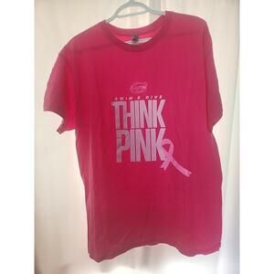 Florida Gators Shirt Size Large THINK PINK Cancer Support